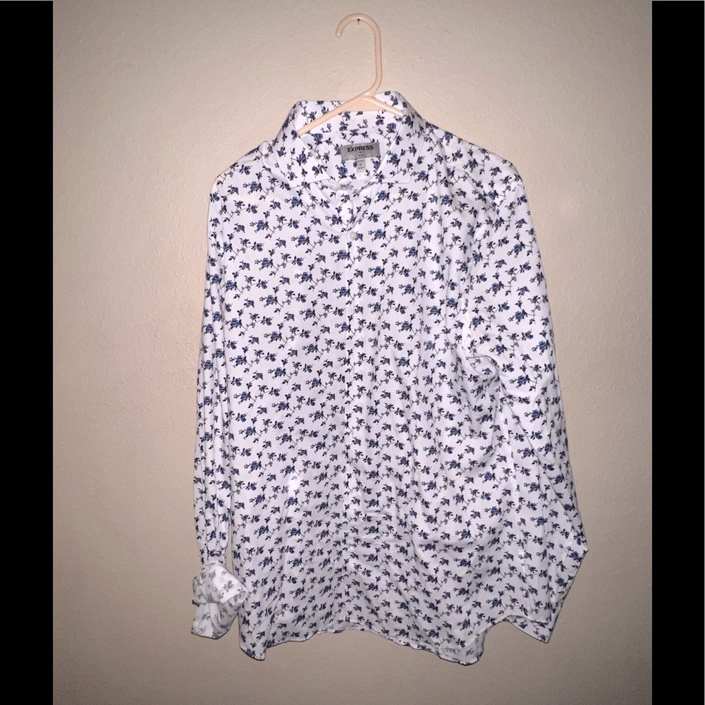 Floral Button Down